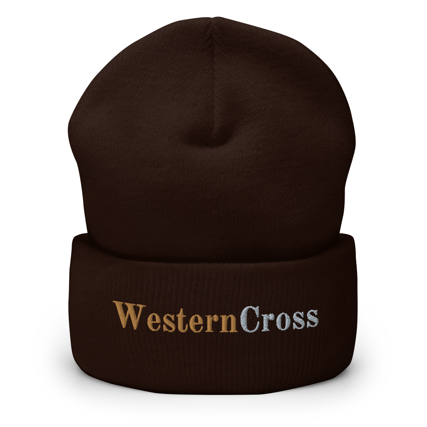 WesternCross Cuffed Beanie