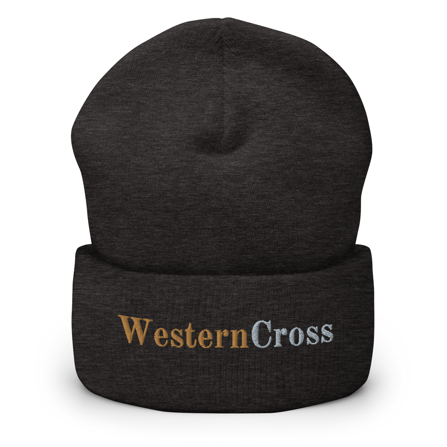 WesternCross Cuffed Beanie