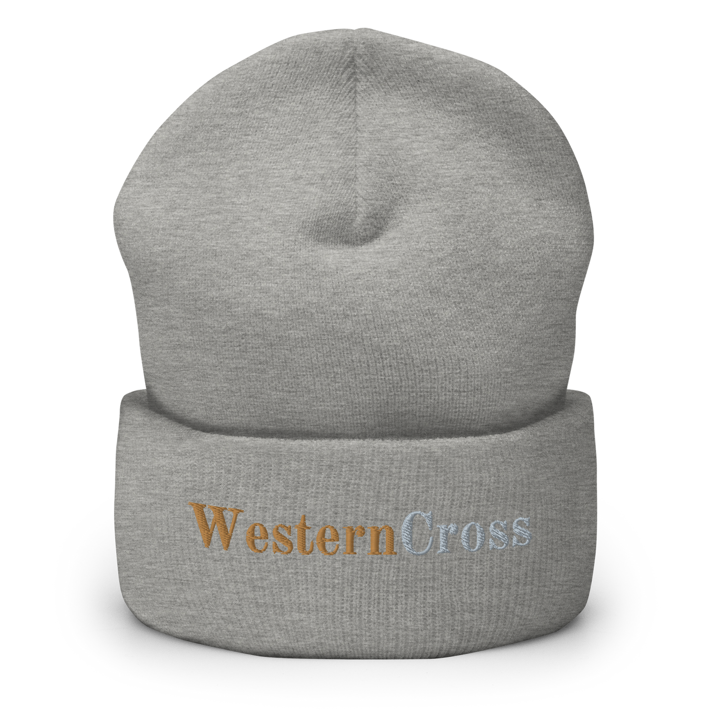 WesternCross Cuffed Beanie