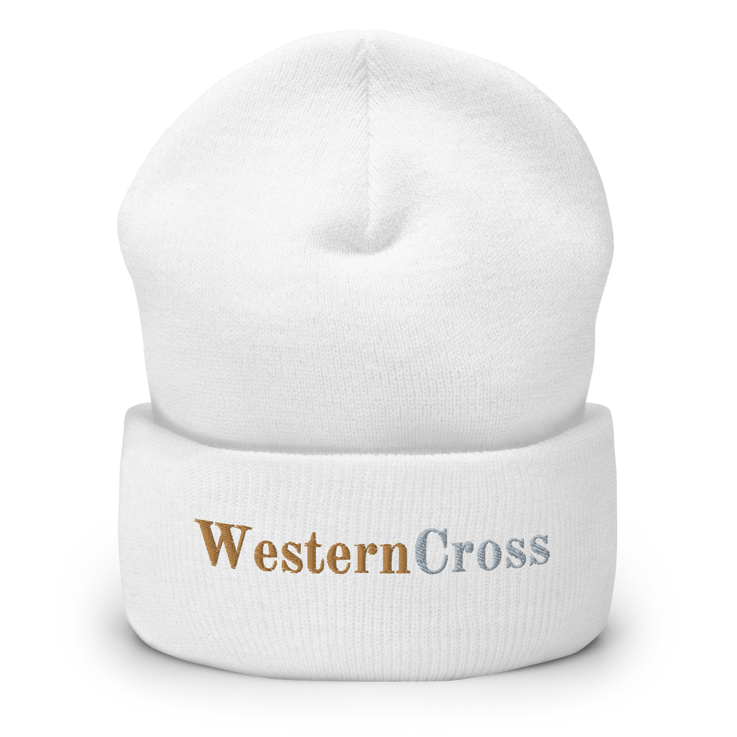 WesternCross Cuffed Beanie